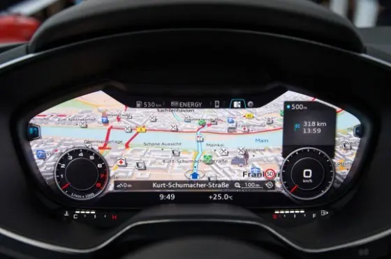 Tableau de bord Audi TT